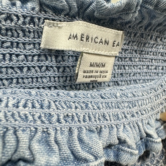 American eagle cropped off shoulder long sleeve blouse - Picture 3 of 6